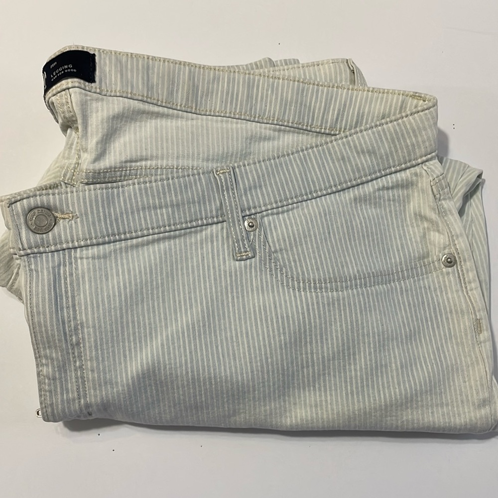Gap Striped Legging Jean